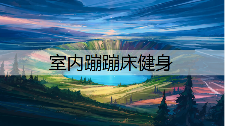 室内蹦蹦床健身