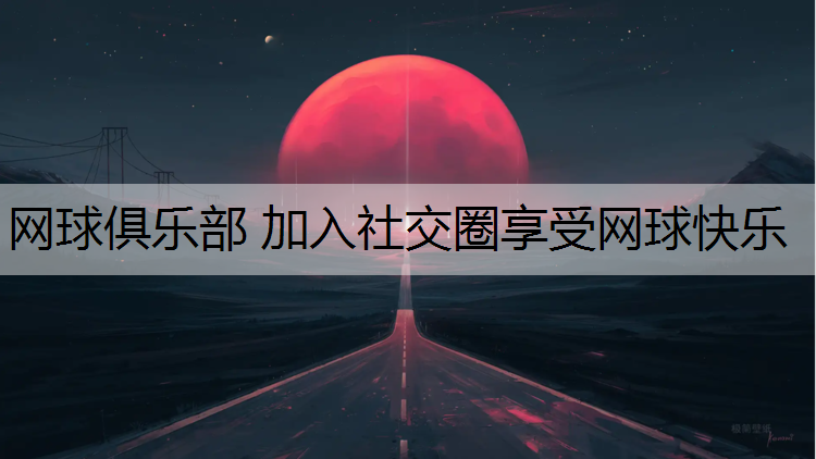 网球俱乐部 加入社交圈享受网球快乐